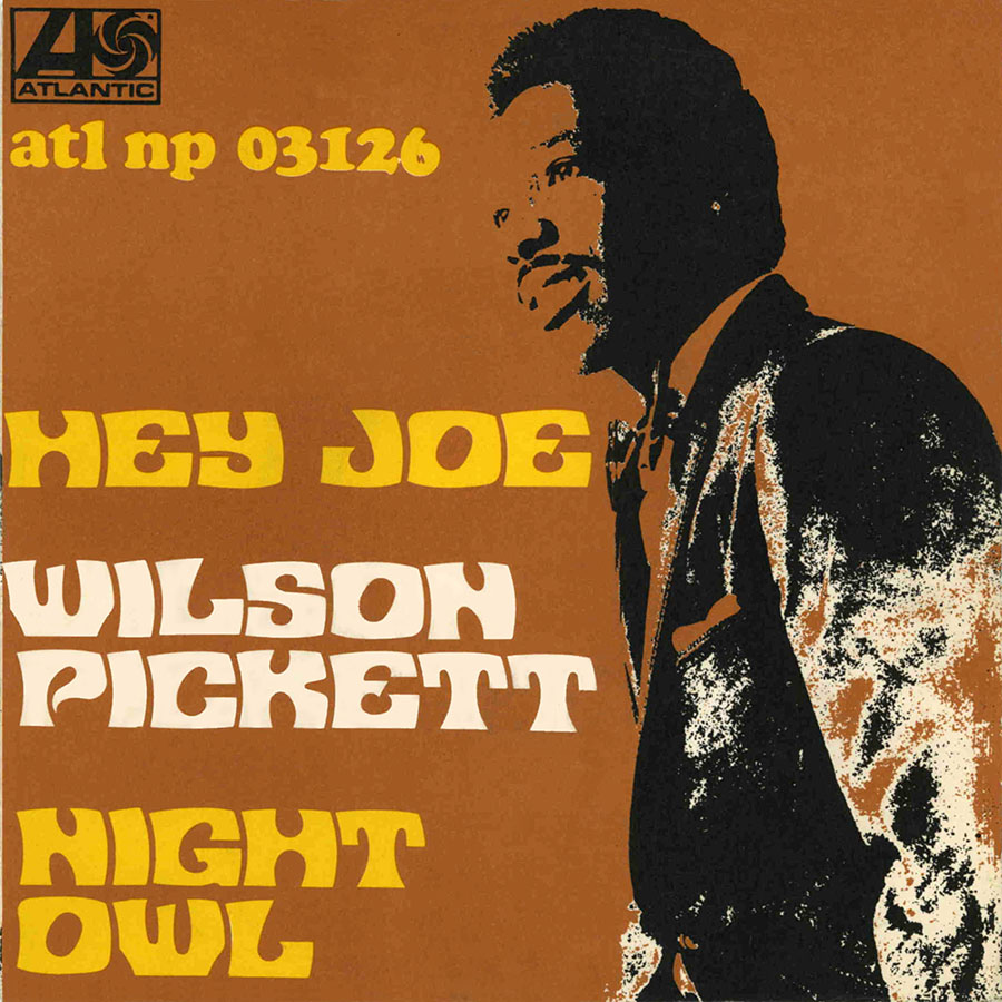 wilson pickett single hey joe, night owl italy front